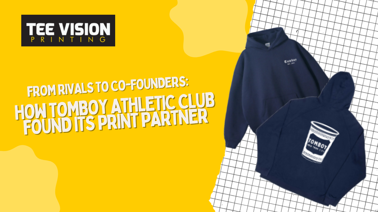 From Rivals to Co-Founders: How Tomboy Athletic Club Found Its Print Partner