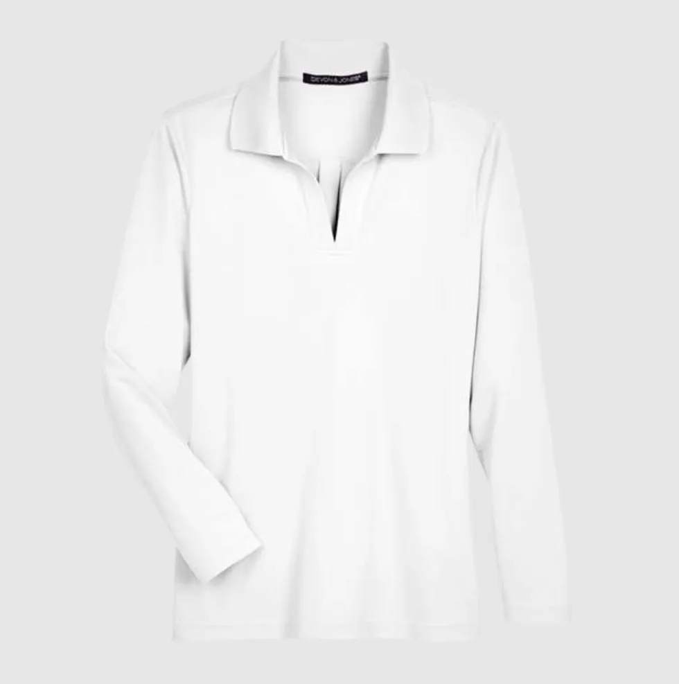 Ladies Long Sleeve Polo