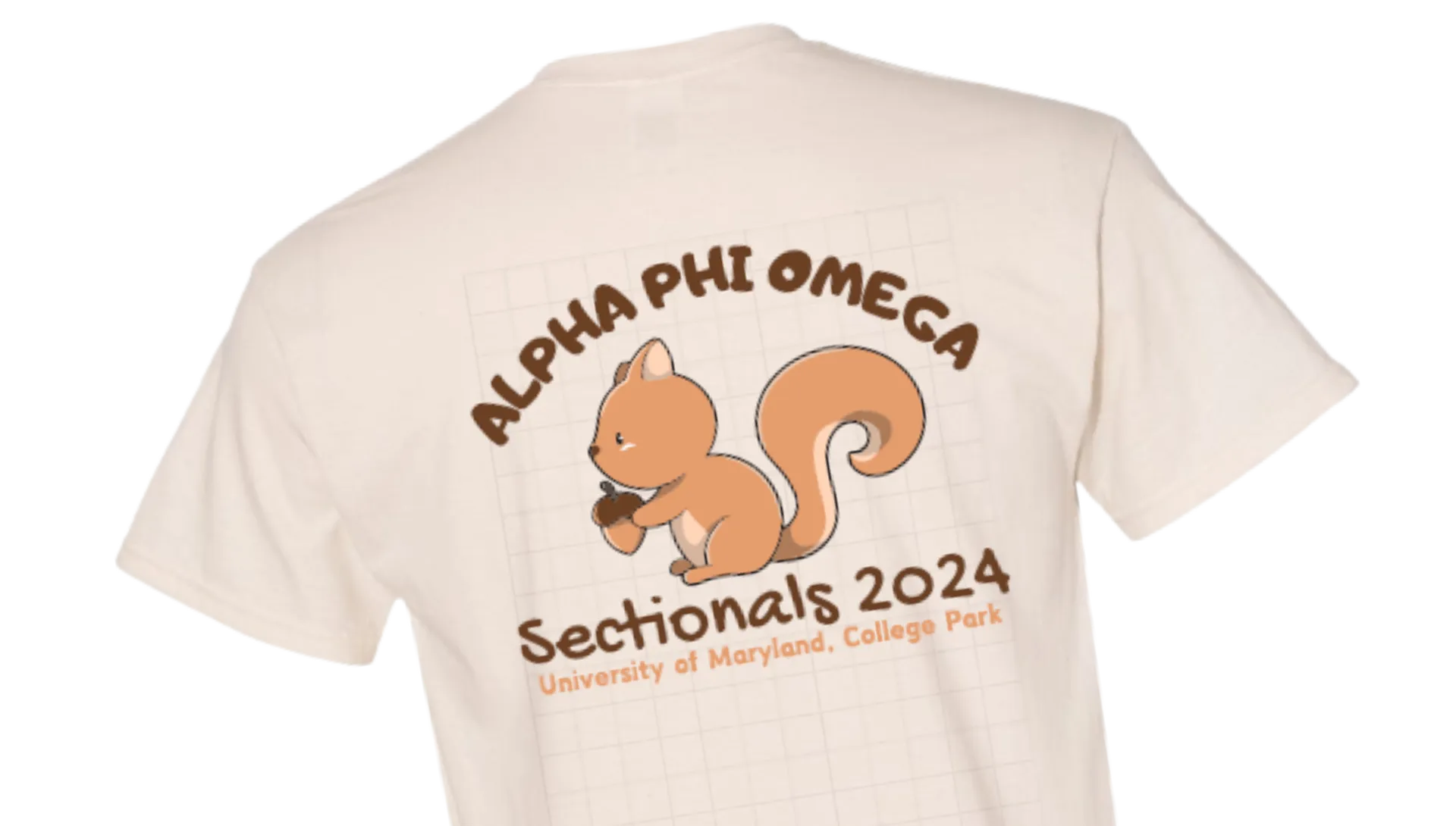 Custom screen printed t-shirt example